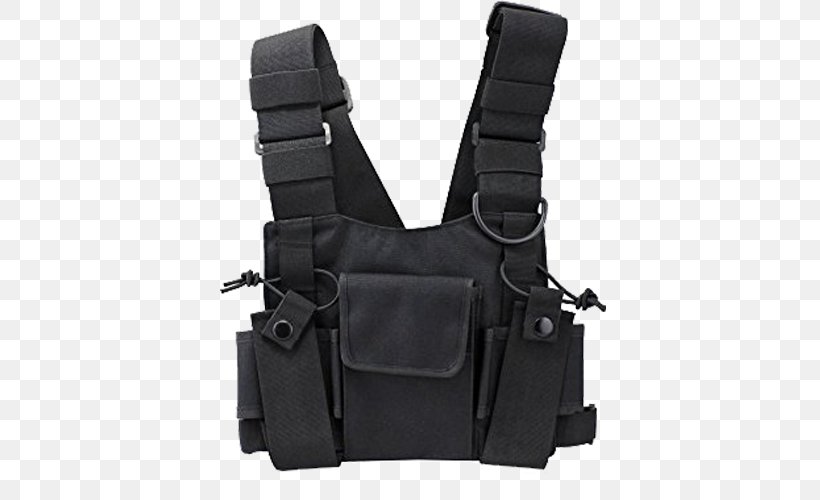 Walkie-talkie Two-way Radio Gun Holsters Case, PNG, 500x500px, Walkietalkie, Amateur Radio, Backpack, Bag, Belt Download Free