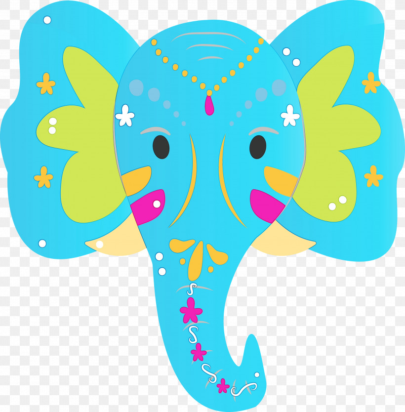 Elephant, PNG, 2948x2999px, Indian Element, Area, Character, Character Created By, Elephant Download Free