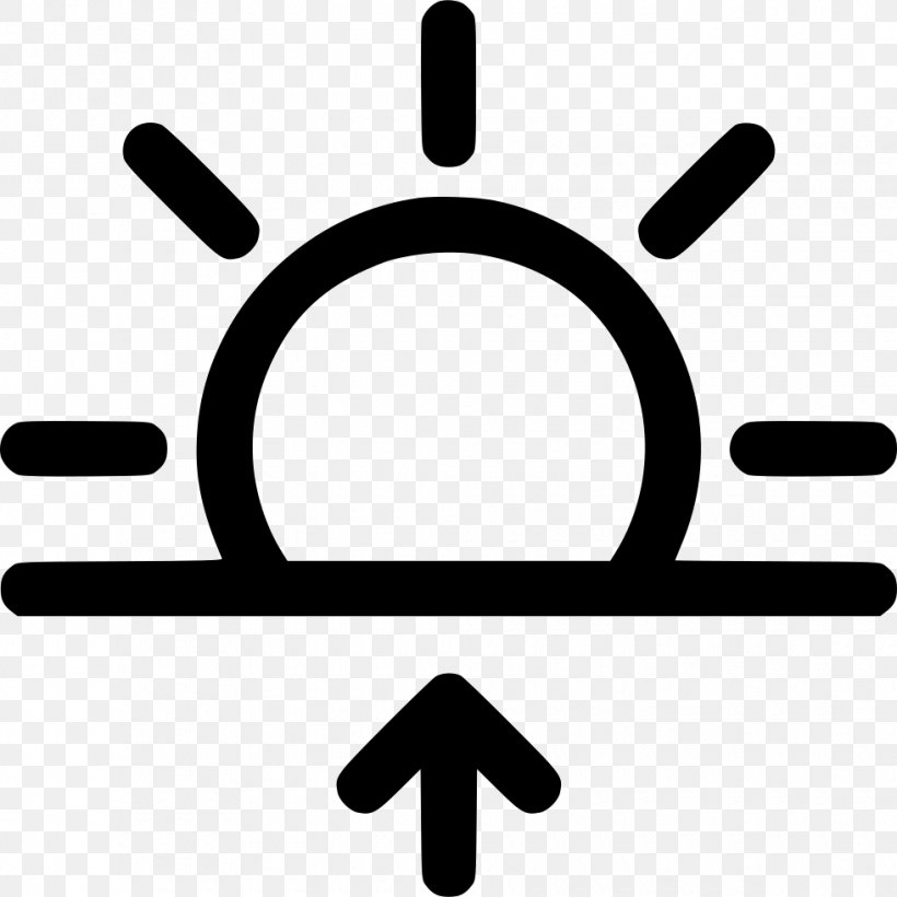 Symbol, PNG, 980x980px, Sunset, Area, Black And White, Brand, Icon Design Download Free