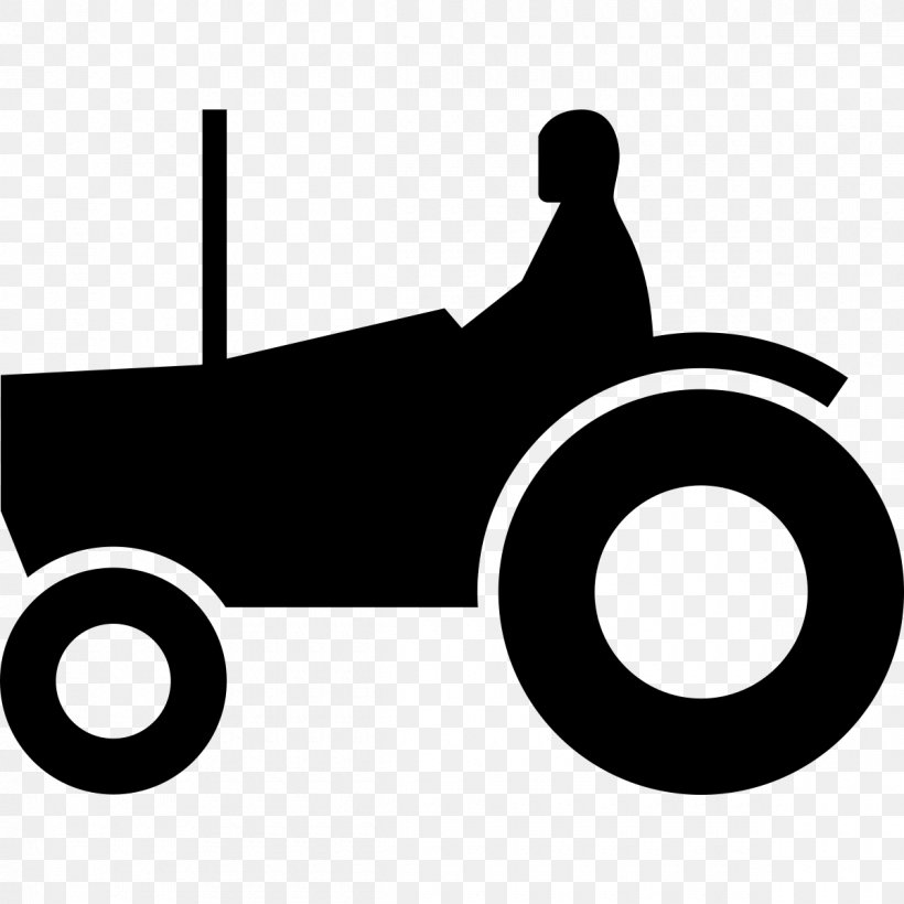 Agriculture Tractor Farm Silo Clip Art, PNG, 1200x1200px, Agriculture, Agricultural Machinery, Black, Black And White, Brand Download Free