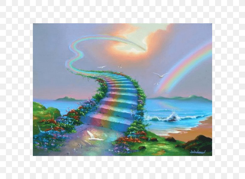 Cat Rainbow Bridge Horse Pet Basset Hound, PNG, 600x600px, Cat, Acrylic Paint, Animal, Animal Loss, Animal Rescue Group Download Free