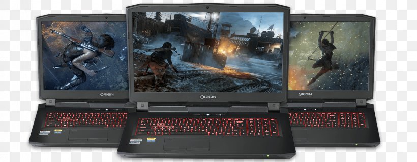 Laptop Origin PC Personal Computer Gaming Computer Intel Core I7-6700K, PNG, 1600x625px, Laptop, Central Processing Unit, Clevo, Computer, Computer Accessory Download Free