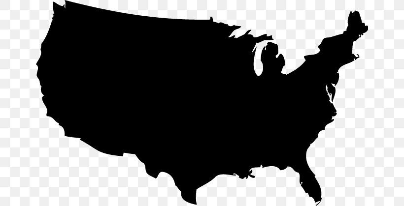 United States Silhouette Clip Art, PNG, 674x419px, United States, Black, Black And White, Drawing, Graphic Arts Download Free