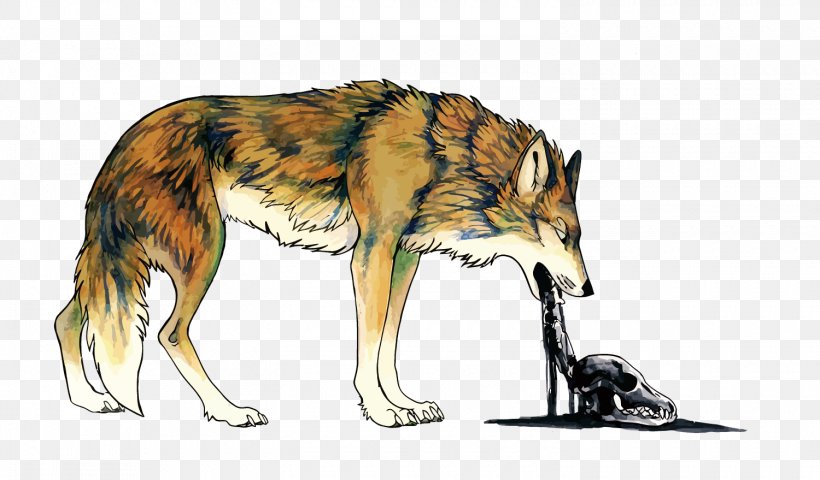 Coyote Dog Vomiting Illustration, PNG, 1500x879px, Coyote, Art, Carnivoran, Deviantart, Dog Download Free