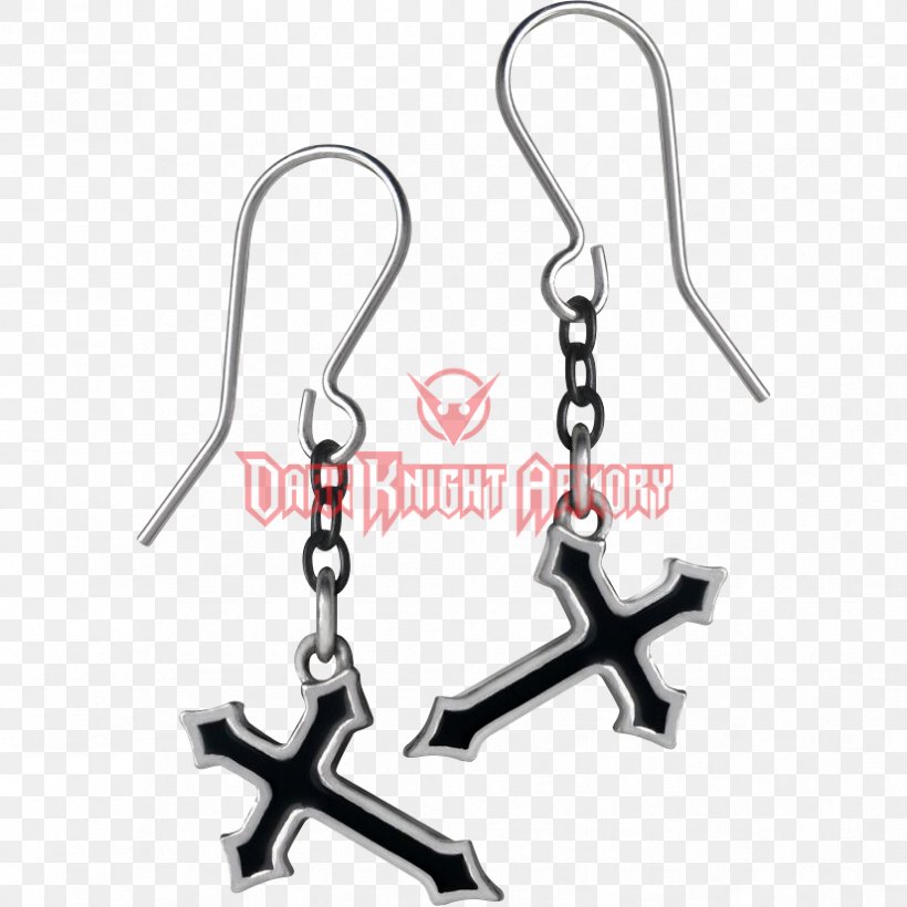 Earring Cross Necklace Jewellery, PNG, 826x826px, Earring, Alchemy Gothic, Alternative Fashion, Body Jewelry, Chain Download Free
