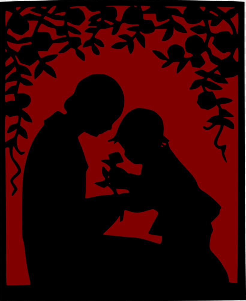 Mother Child Silhouette Clip Art, PNG, 1960x2400px, Mother, Art, Black, Black And White, Child Download Free