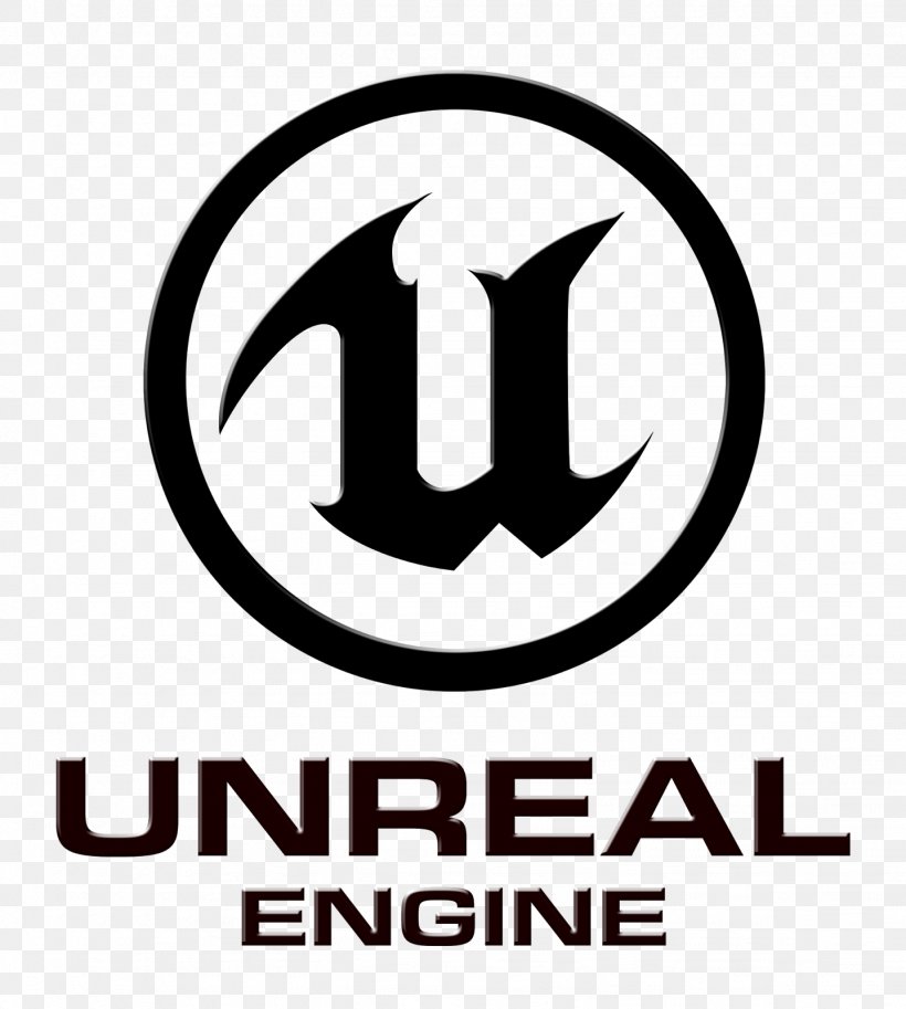 Unreal Engine 4 Game Engine Video Game, PNG, 1437x1600px, Unreal, Area, Black And White, Brand, Epic Games Download Free