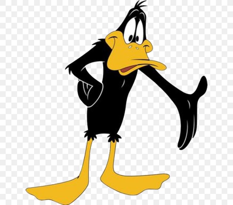 Daffy Duck Donald Duck Bugs Bunny Tasmanian Devil, PNG, 640x719px, Daffy Duck, Animation, Artwork, Beak, Bird Download Free