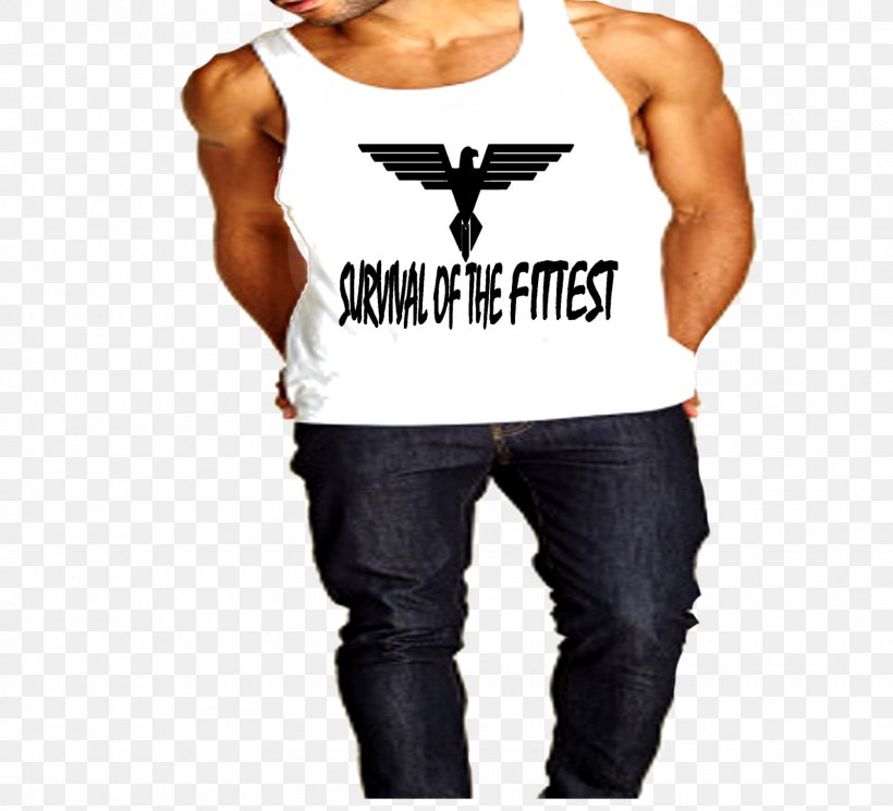 T-shirt Sleeveless Shirt Outerwear Shoulder, PNG, 1600x1455px, Tshirt, Brand, Jeans, Joint, Muscle Download Free