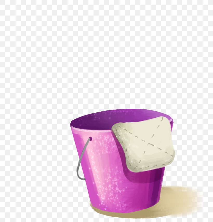 Cartoon Bucket Purple, PNG, 758x857px, Cartoon, Bucket, Ceramic, Cup, Drawing Download Free