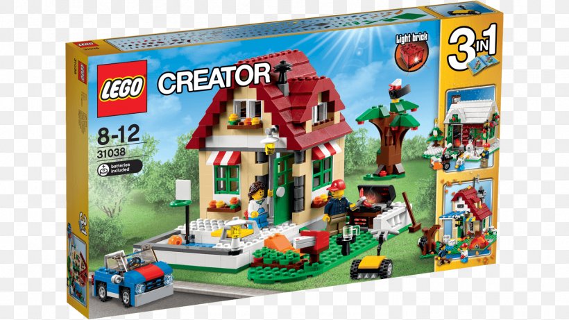 LEGO 31038 Creator Changing Seasons Toy Amazon.com Lego Minifigure, PNG, 1488x837px, Lego, Amazoncom, Autumn, Bricklink, Lego Creator Download Free
