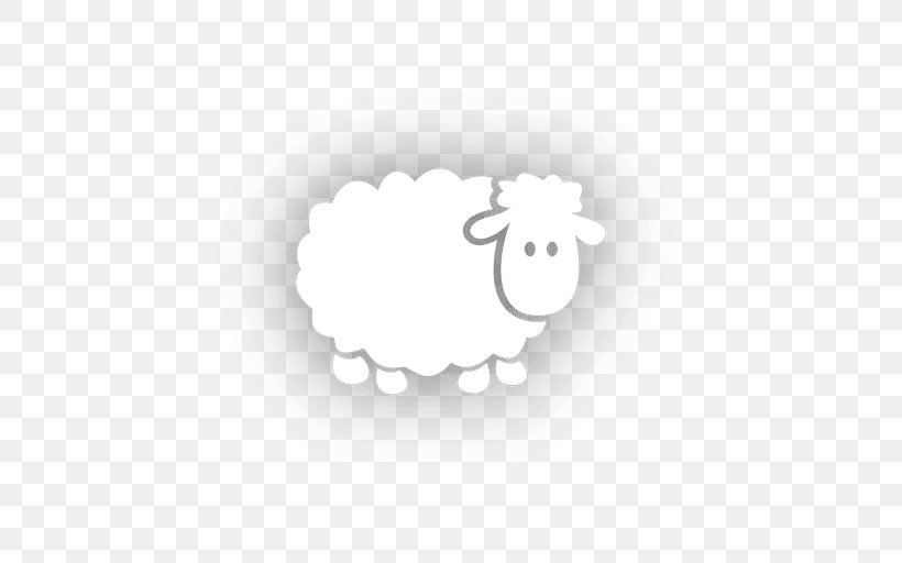 Sheep Vector Clip Art, PNG, 512x512px, Sheep, Black And White, Cloud, Scalability, Sky Download Free