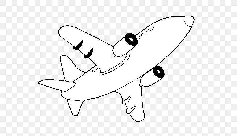 Airplane Clip Art Flight Black And White Wing, PNG, 600x470px, Watercolor, Cartoon, Flower, Frame, Heart Download Free