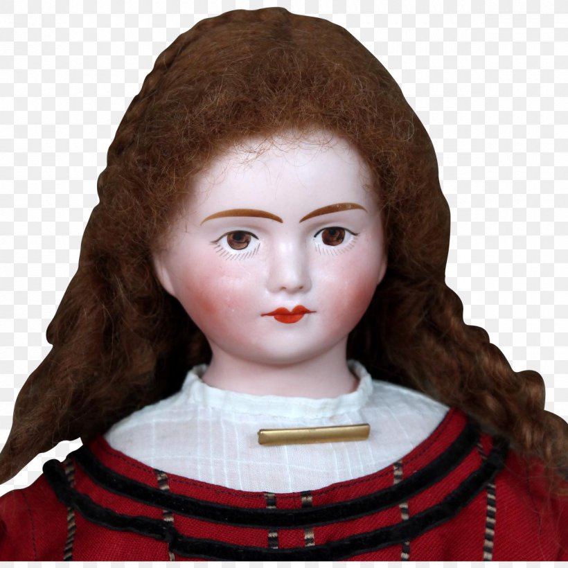 Bisque French Cuisine Doll Ruby Lane, PNG, 1200x1200px, Bisque, Brown Hair, Doll, Eyebrow, Face Download Free