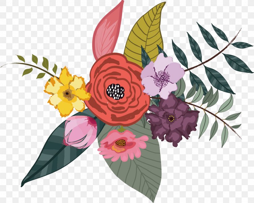 Flower Illustration, PNG, 1509x1212px, Flower, Art, Cut Flowers, Designer, Flora Download Free