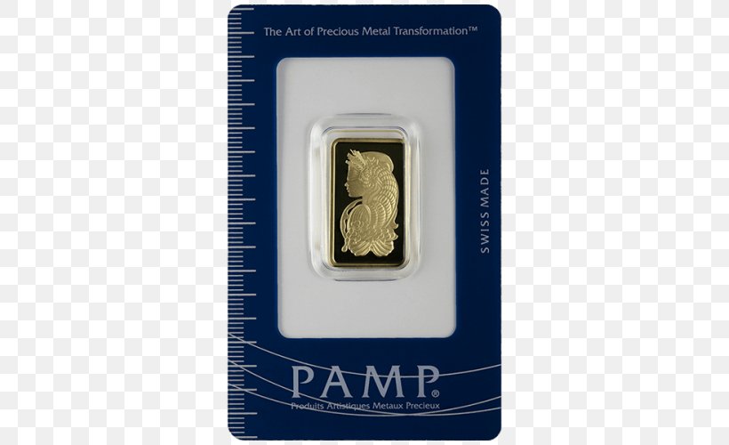 Gold Bar PAMP Bullion Gold As An Investment, PNG, 500x500px, Gold Bar, Apmex, Bullion, Bullion Coin, Coin Download Free