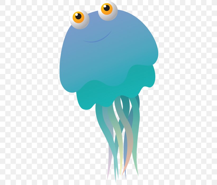 Jellyfish Clip Art, PNG, 380x700px, Jellyfish, Amphibian, Animal, Aqua, Aquatic Animal Download Free
