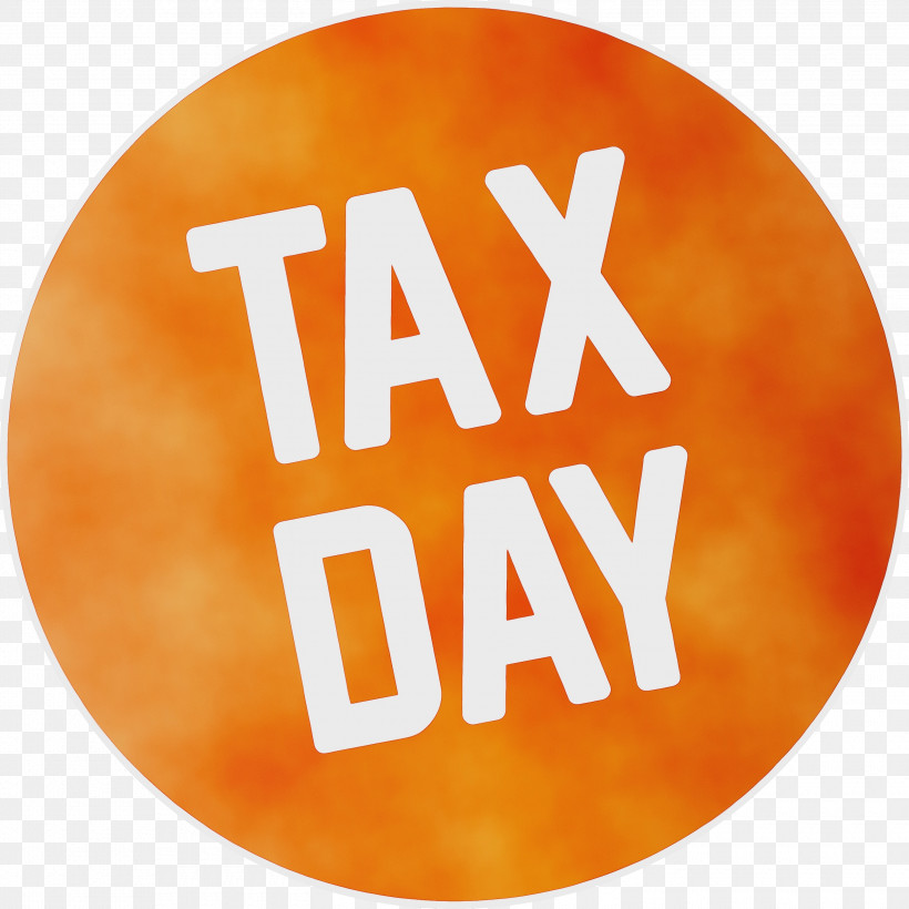 Orange, PNG, 3000x3000px, Tax Day, Circle, Logo, Orange, Paint Download Free