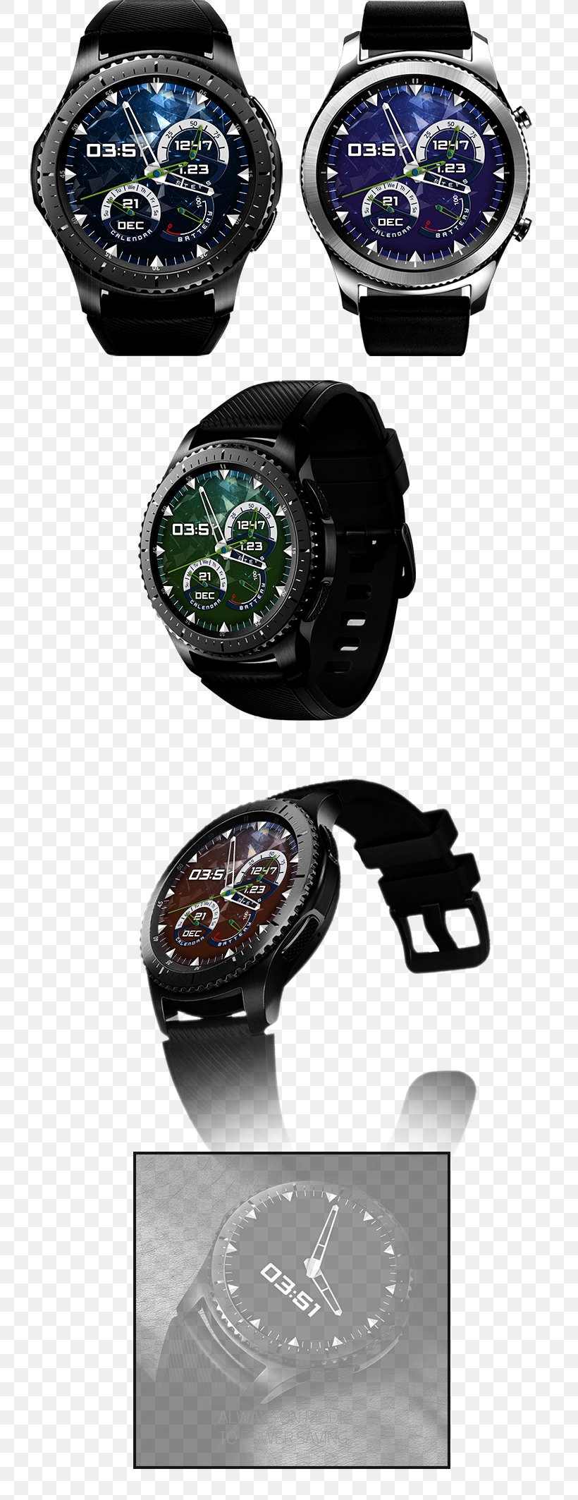 Samsung Gear S3 Samsung Galaxy Gear Smartwatch GPS Navigation Systems, PNG, 733x2127px, Samsung Gear S3, Bluetooth, Brand, Gps Navigation Systems, Nearfield Communication Download Free
