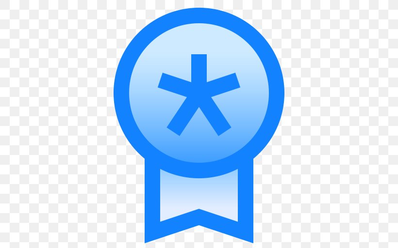 Badge Symbol Award Sign (semiotics), PNG, 512x512px, Badge, Award, Blue, Cobalt Blue, Computer Download Free