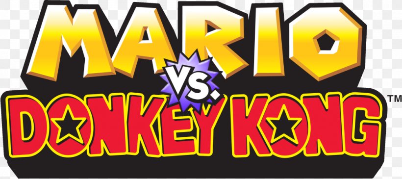 Mario Vs. Donkey Kong: Mini-Land Mayhem! Mario Vs. Donkey Kong: Minis March Again! Mario Vs. Donkey Kong 2: March Of The Minis, PNG, 1000x446px, Donkey Kong, Banner, Brand, Games, Logo Download Free