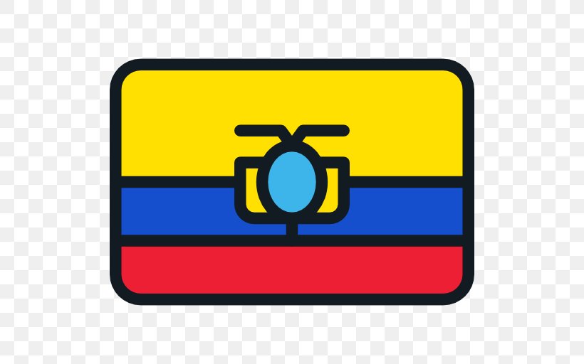 Rectangle Yellow Flag Of Ecuador, PNG, 512x512px, Flag, Flag Of Ecuador, Rectangle, Vector Packs, Yellow Download Free