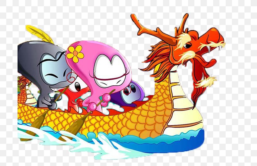 Zongzi Dragon Boat Festival Bateau-dragon U7aefu5348, PNG, 708x531px, Zongzi, Art, Bateaudragon, Cartoon, Chinese Paper Cutting Download Free