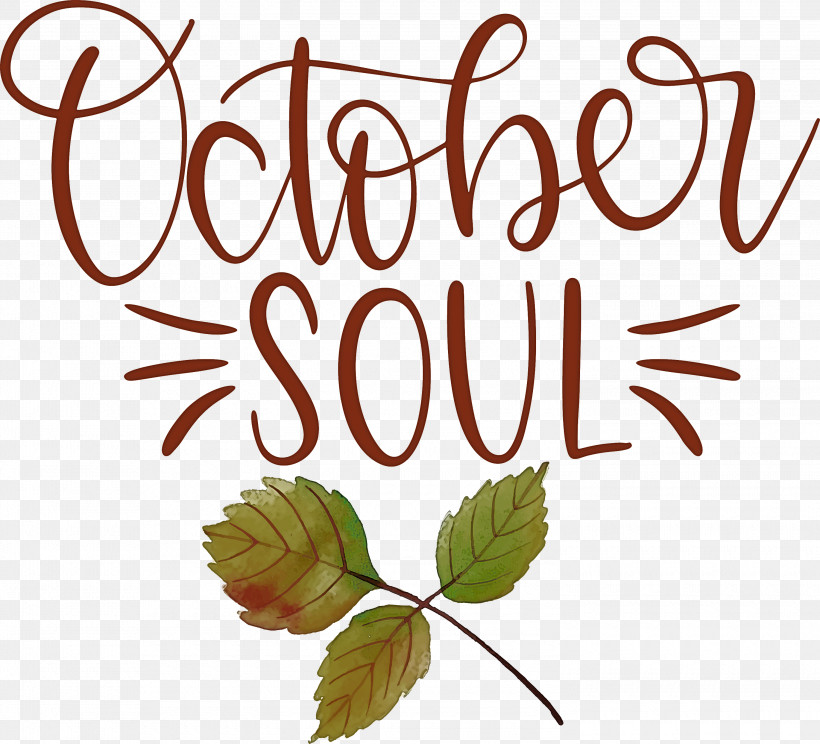 October Soul October, PNG, 3000x2722px, October, Browser Extension, Flower, Leaf, Pixlr Download Free