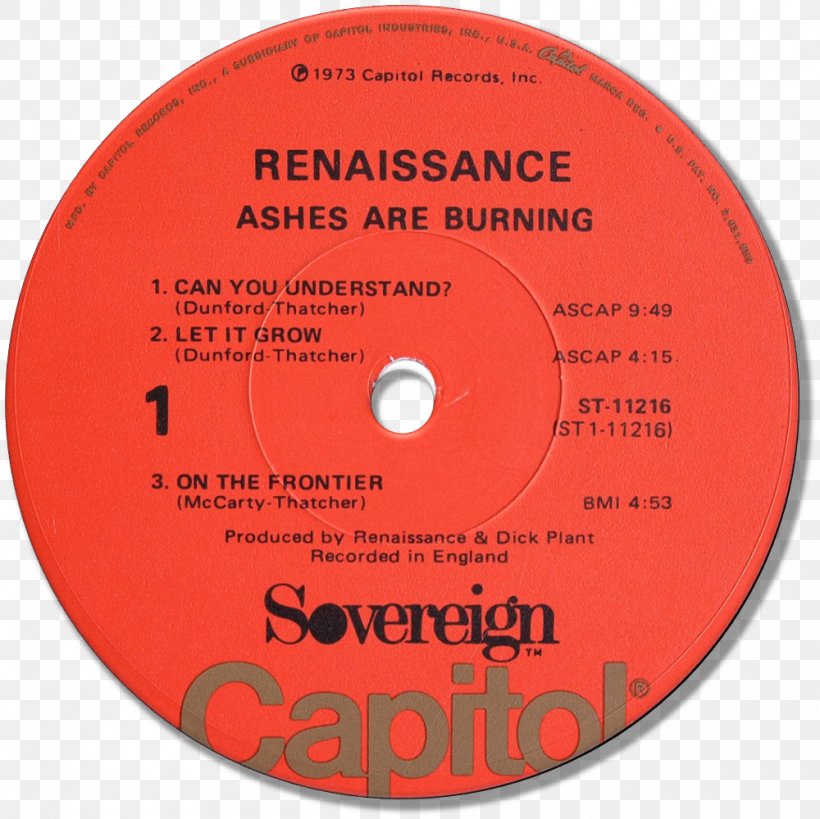 Renaissance United States Prologue Phonograph Record Compact Disc, PNG, 1000x999px, Renaissance, Artist, Aside And Bside, Brand, Capitol Records Download Free