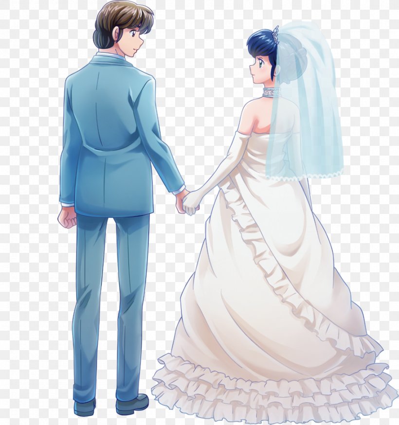 Wedding Dress Marriage Male, PNG, 910x970px, Watercolor, Cartoon, Flower, Frame, Heart Download Free