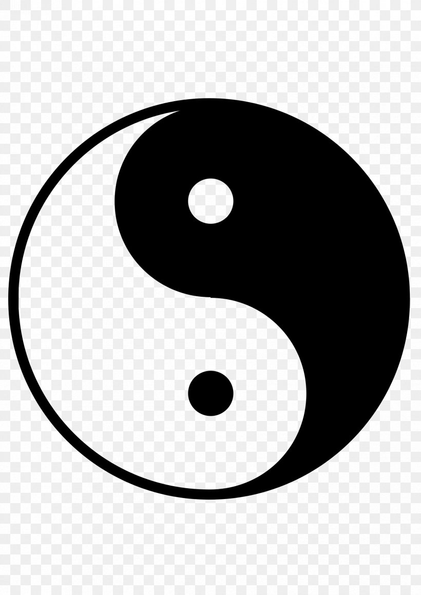 Yin And Yang Clip Art, PNG, 1697x2400px, Yin And Yang, Area, Black And White, Cdr, Drawing Download Free