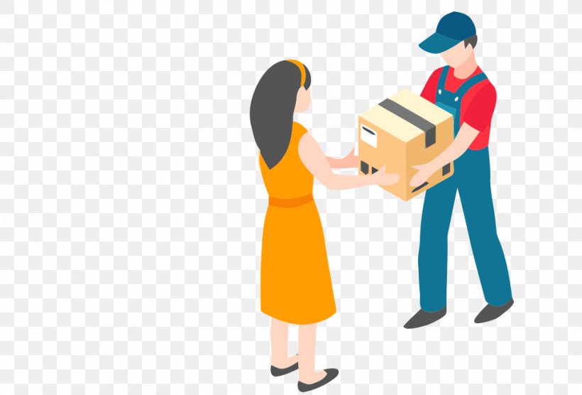 Illustration Logistics Courier Cargo, PNG, 966x655px, Logistics, Animation, Cargo, Cartoon, Conversation Download Free