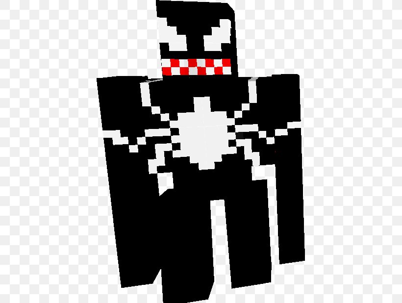 Minecraft: Pocket Edition Skin Spider-Man: Web Of Shadows Character, PNG, 425x618px, Minecraft, Black, Black And White, Character, Editing Download Free