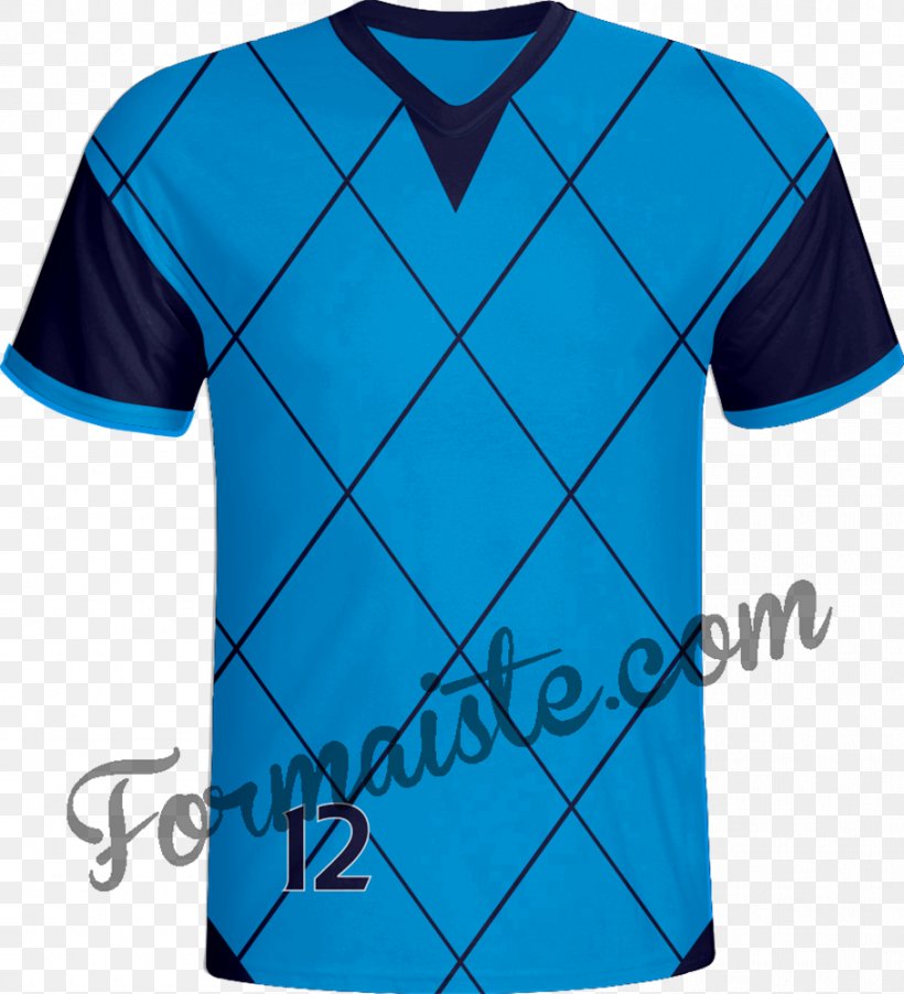 Sports Fan Jersey T-shirt Collar Sleeve, PNG, 909x1000px, Sports Fan Jersey, Active Shirt, Aqua, Azure, Birthday Download Free