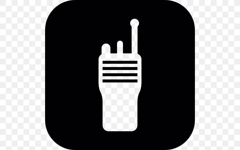 Walkie-talkie Two-way Radio Motorola Solutions, PNG, 512x512px, Walkietalkie, Black And White, Finger, Hand, Handheld Devices Download Free
