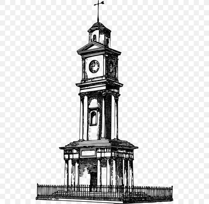 Big Ben Clock Tower Clip Art, PNG, 540x800px, Big Ben, Alarm Clocks, Bell Tower, Black And White, Building Download Free