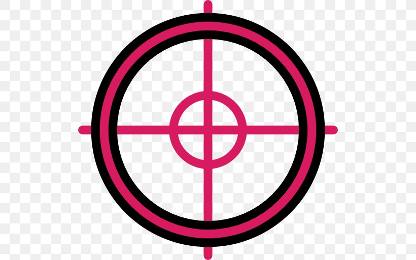 Telescopic Sight Firearm Cursor Reticle Pointer, PNG, 512x512px, Watercolor, Cartoon, Flower, Frame, Heart Download Free