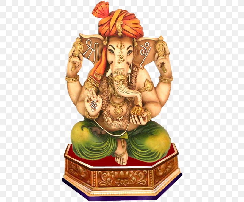 Ganesha Ganesh Chaturthi Vrata Katha Puja, PNG, 413x677px, Ganesha, Art, Chaturthi, Craft, Figurine Download Free