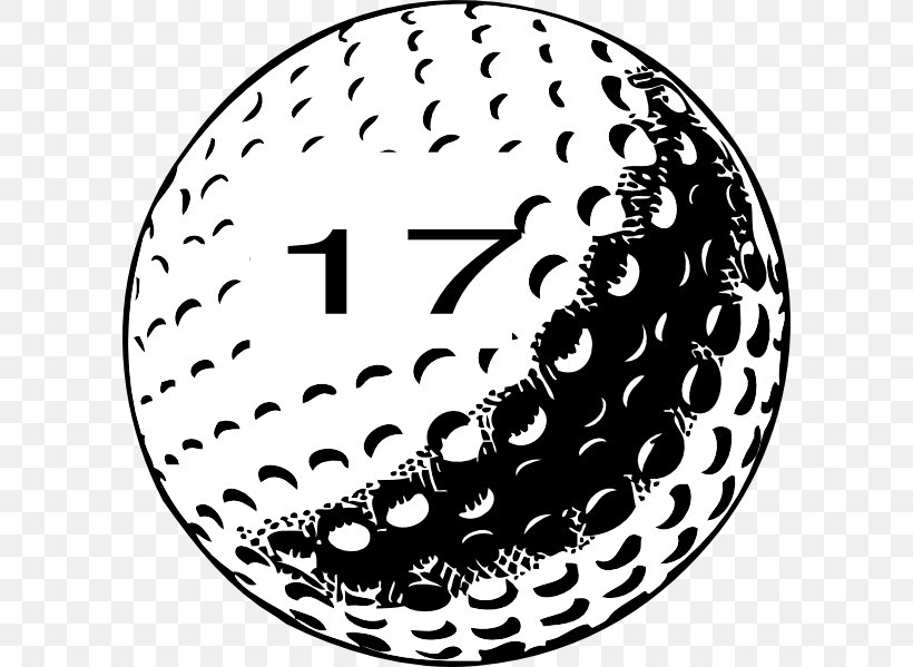 Golf Balls Clip Art, PNG, 600x599px, Golf Balls, Ball, Ball Game, Beach Ball, Black Download Free
