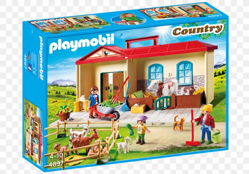 Playmobil My Take Along Farm 6962 Playmobil Farm Playmobil Take Along Fairy Unicorn Garden 6179 Playmobil Harvesting Tractor 6131, PNG, 940x658px, Playmobil, Hamleys, Play, Playset, Smyths Download Free