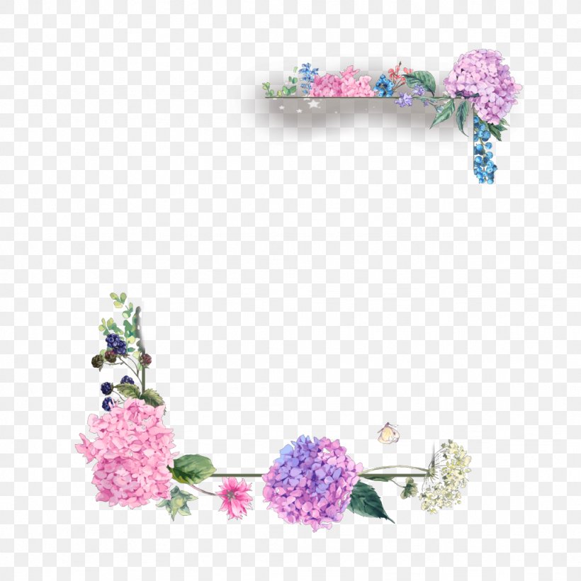 Borders And Frames Floral Design Flower Clip Art Image, PNG, 1024x1024px, Borders And Frames, Cornales, Delphinium, Fashion Accessory, Floral Design Download Free