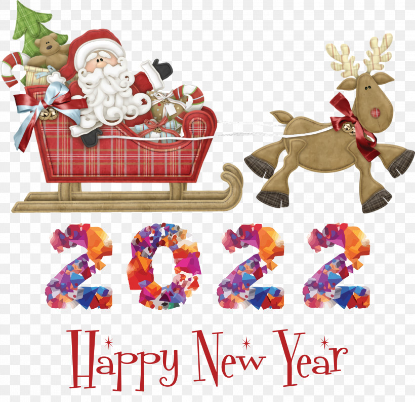 Happy New Year 2022 2022 New Year 2022, PNG, 3000x2903px, Christmas Day, Bauble, Christmas Lights, Christmas Market, Christmas Tree Download Free