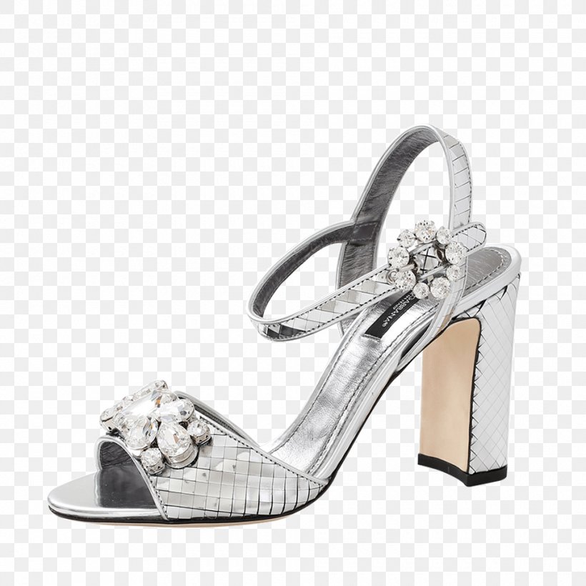Sandal Silver Shoe, PNG, 960x960px, Sandal, Basic Pump, Bridal Shoe, Bride, Dolce Gabbana Download Free