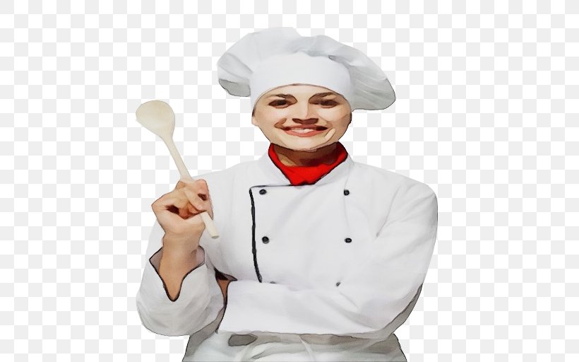 Wooden Spoon, PNG, 512x512px, Watercolor, Baker, Chef, Chefs Uniform, Chief Cook Download Free