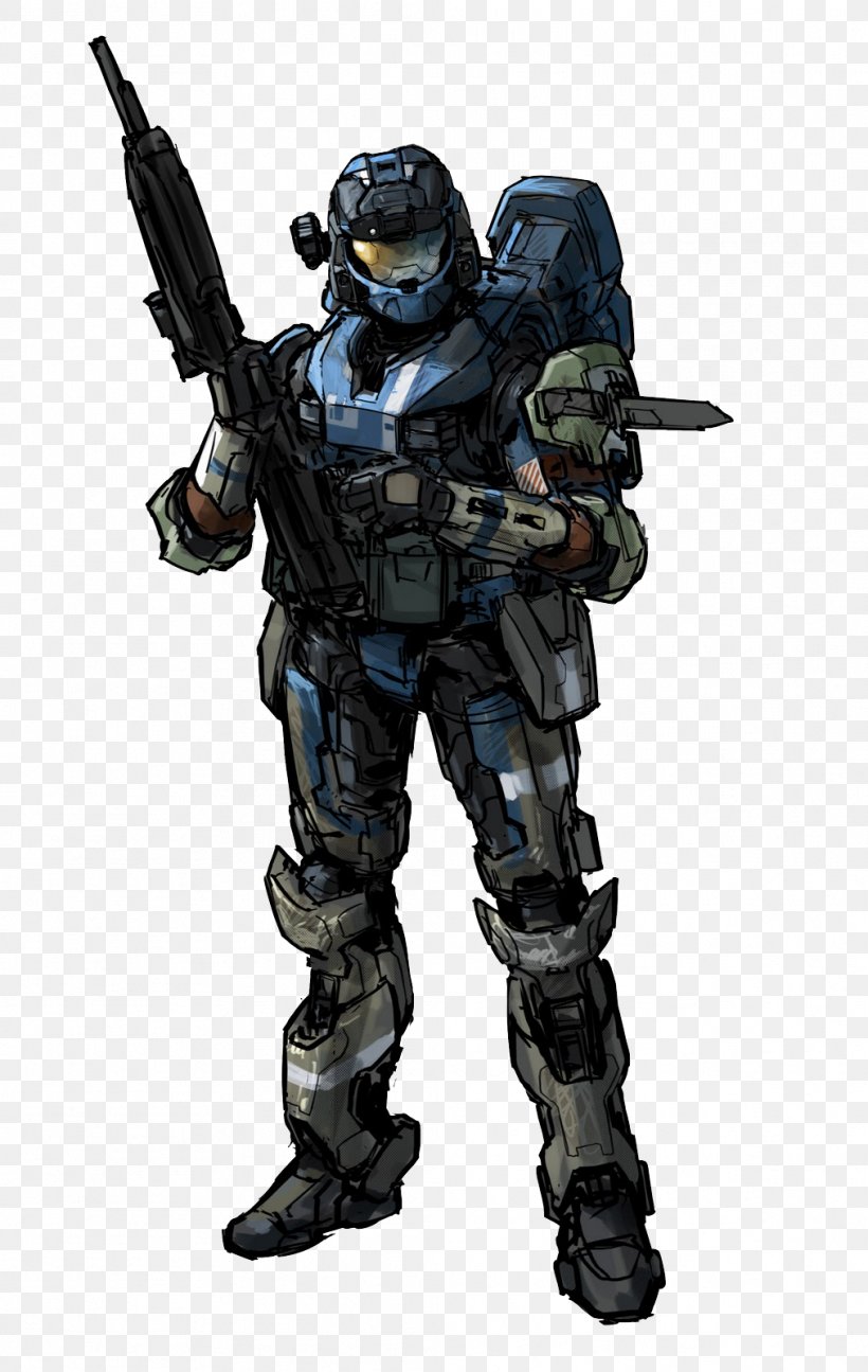 Halo: Reach Halo 3: ODST Halo 5: Guardians Video Game, PNG, 1013x1600px, Halo Reach, Action Figure, Bungie, Concept Art, Factions Of Halo Download Free