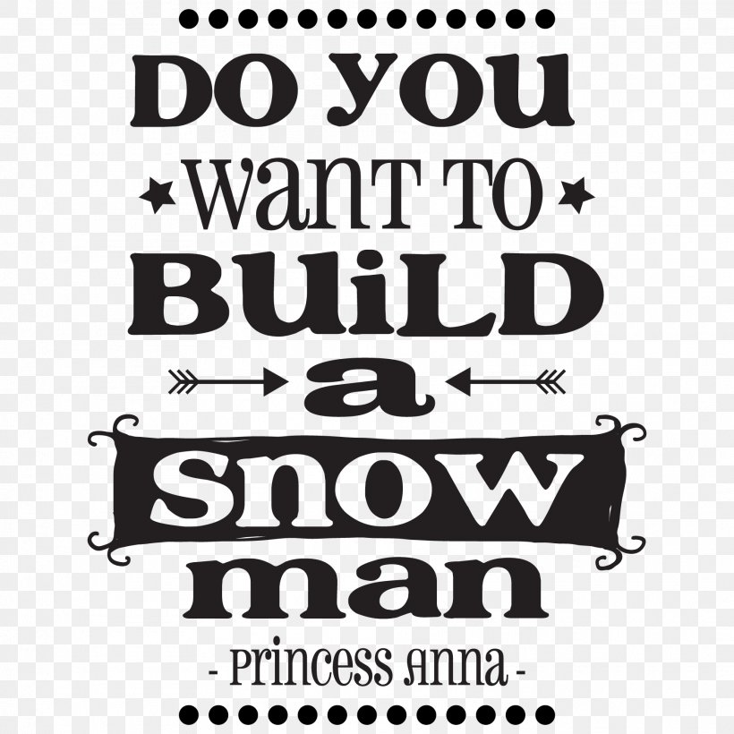 Olaf YouTube Do You Want To Build A Snowman?, PNG, 1875x1875px, Olaf, Area, Black And White, Brand, Do You Want To Build A Snowman Download Free
