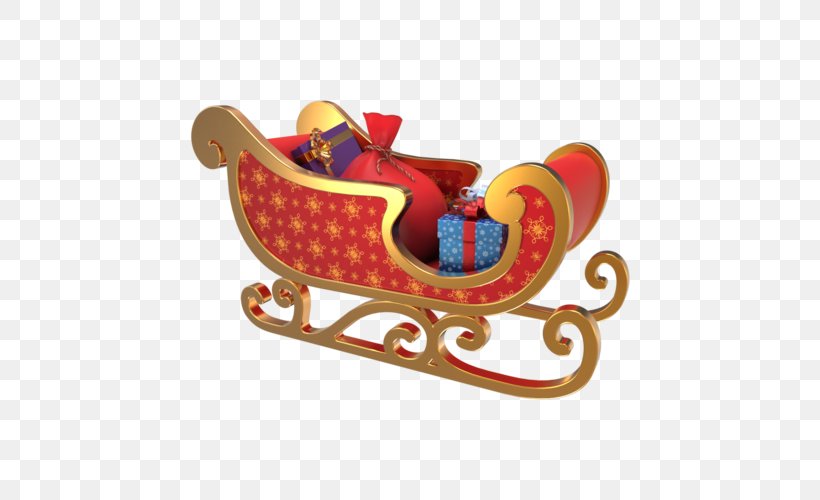 Santa Claus Sled 3D Computer Graphics Template, PNG, 500x500px, 3d Computer Graphics, Santa Claus, Christmas, Computer Graphics, Drawing Download Free