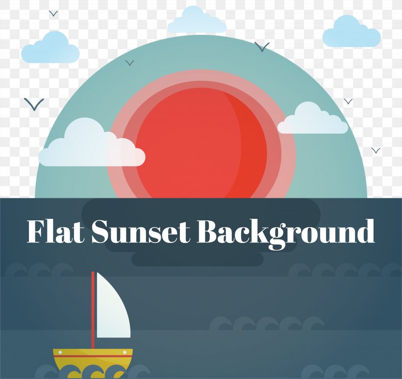 Sunrise Sunset Illustration, PNG, 3167x2990px, Sunrise, Blue, Brand, Drawing, Flat Design Download Free