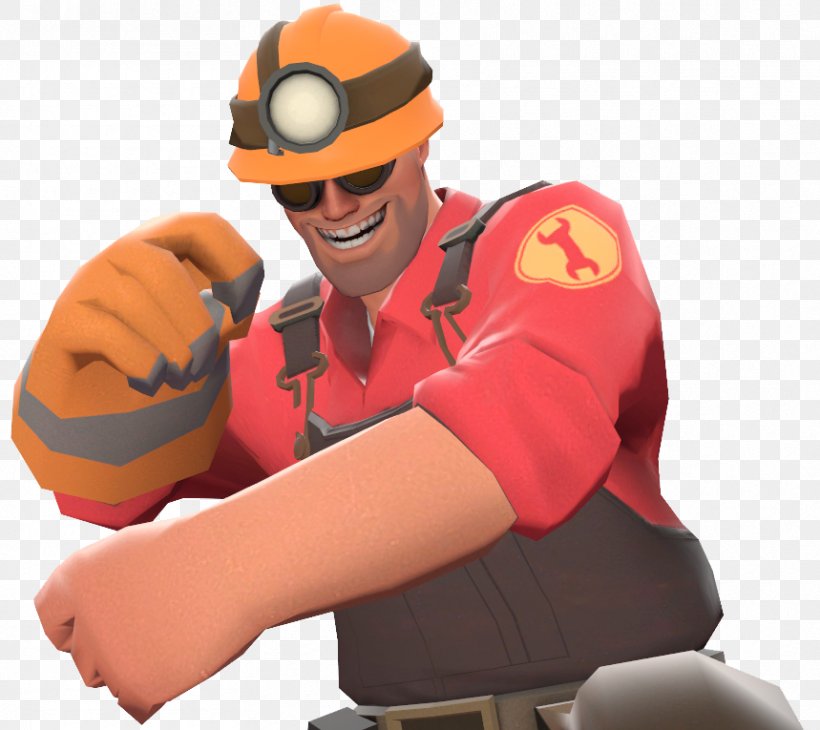 Team Fortress 2 Half-Life 2 Garry's Mod Steam Creepypasta, PNG, 859x765px, Team Fortress 2, Construction Worker, Creepypasta, Engineer, Finger Download Free