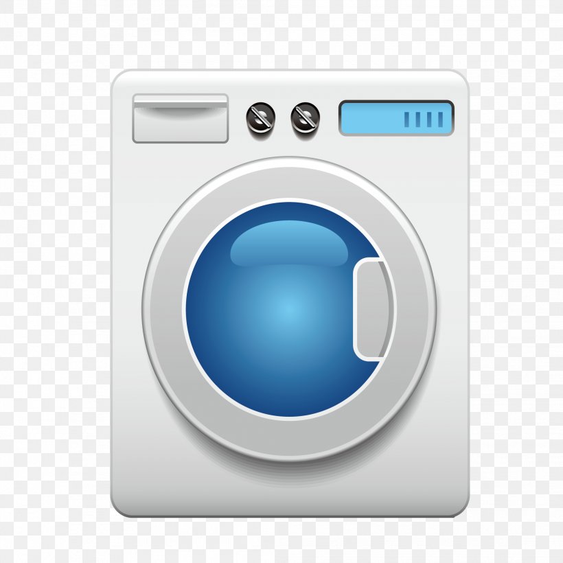 Washing Machine Euclidean Vector, PNG, 2083x2083px, Washing Machine, Channel, Clothes Dryer, Computer Terminal, Home Appliance Download Free